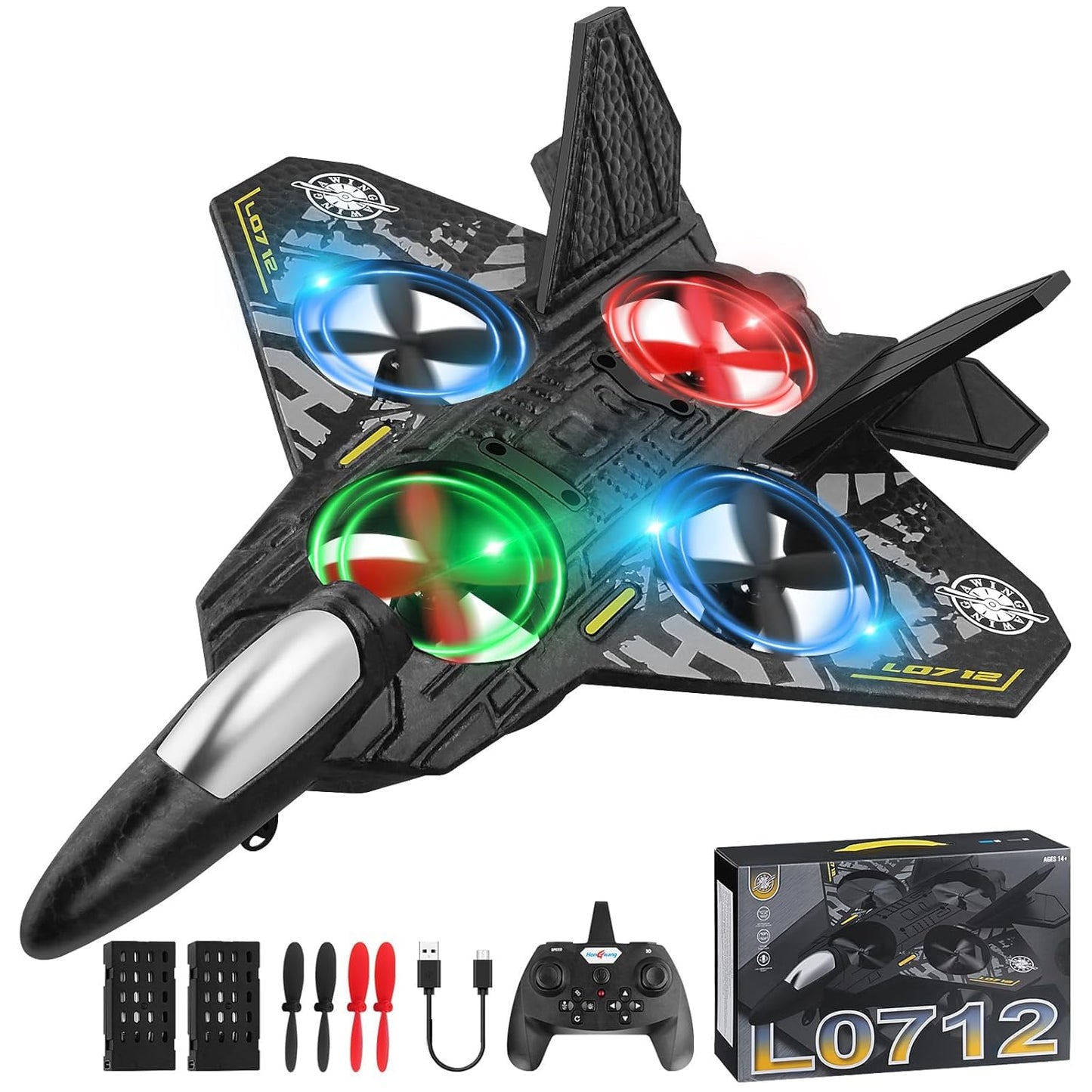 Owra X33 Fighter Aircraft Drone - Remote Control Quadcopter