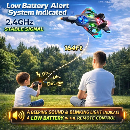 Owra X33 Fighter Aircraft Drone - Remote Control Quadcopter